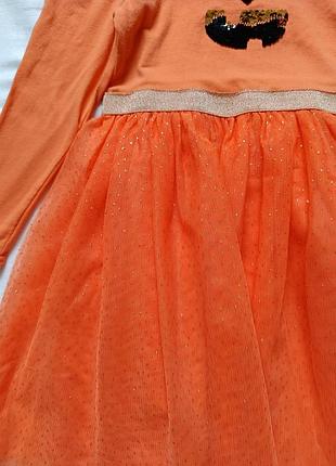 Платье на девочку на хеллоуин primark 5-6 лет 4