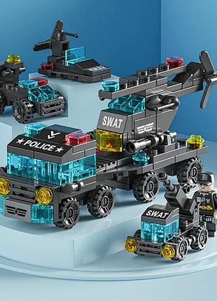 Конструктор lego полиция спецназ 6 в 1
