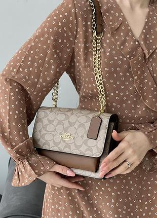 Женская сумочка coach mini klare crossbody