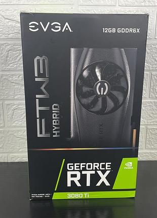 Відеокарта evga geforce rtx 3080 ti ftw3 ultra hybrid 12gb (12g-p5-3968-kr)