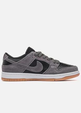 Nike sb dunk low black-silver 4