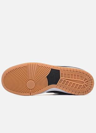 Nike sb dunk low black-silver 5