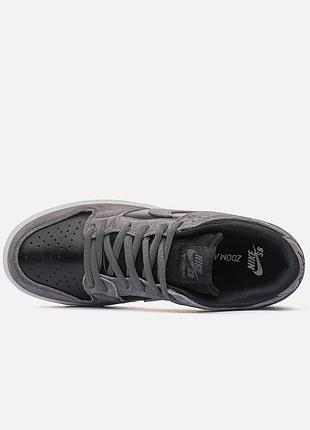 Nike sb dunk low black-silver 6