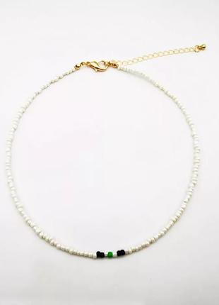 Чокер из бисера