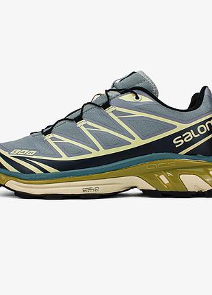 🟢 salomon xt-6 advanced "blue/beige"🟢 4