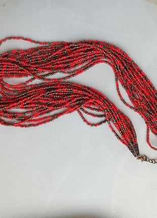 Красное ожерелье 3