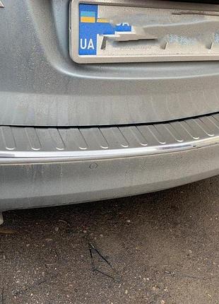 Накладка хромированная на задний бампер opel astra j sw 2009-, carmos, 6458613