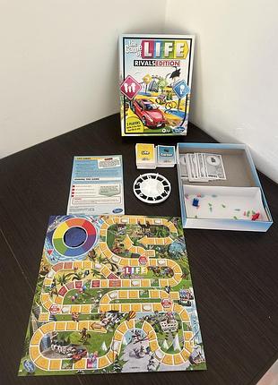 Настільна гра «the game of life: rivals edition» від hasbro gaming, розроблена спеціально для двох гравців.