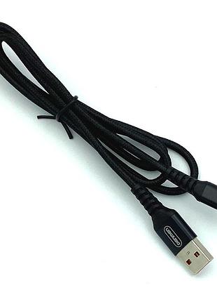 Дата кабель denmen d02l lightning black 2