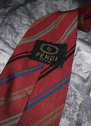 Шелковый галстук fendi оригинал2 фото