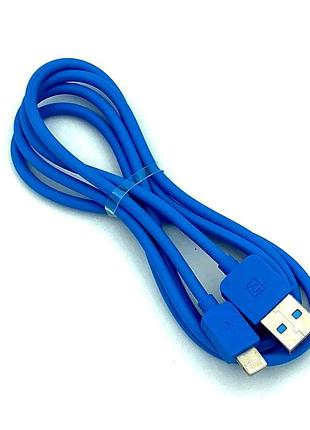 Дата кабель remax rc-06i light iphone 5 blue 2