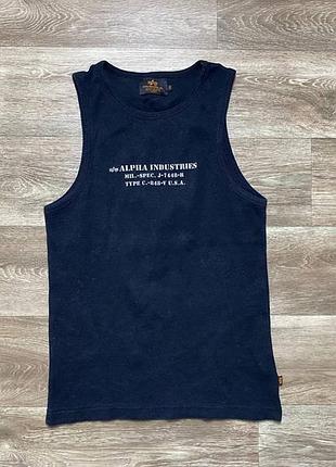 Майка alpha industries tank top size l-xl