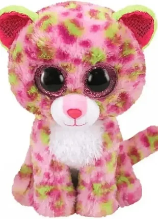 Мягкая игрушка ty beanie boo's леопард lainey 20 см.