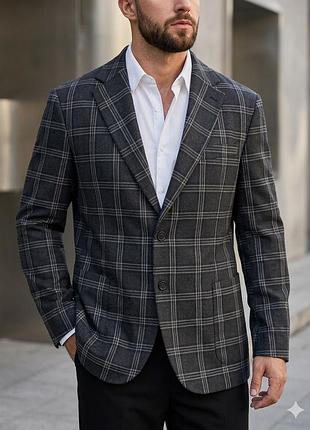Чоловічий піджак вовна кашемір linea sartoriale milano (made in italy 🇮🇹)