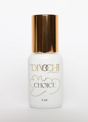 Клей для ресниц choice divochi черный, 5 мл