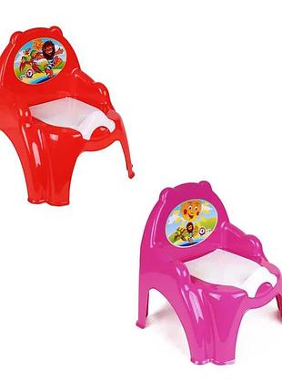 Горшок-тренажер 3244, 3 ярких варианта, technok toys