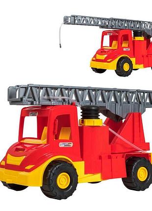Игрушечная пожарная машина multi truck 39218 от tigres с функциональными лестницами и насосом