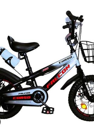 Велосипед 2-колесный 14" corso falcon fc-14078