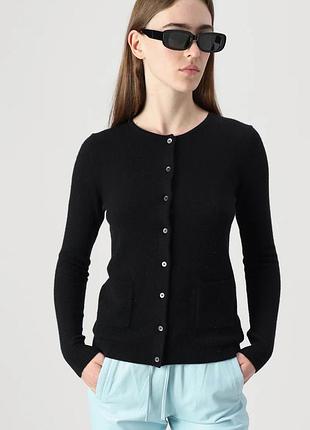 Кардиган із вовни extra fine merino wool
