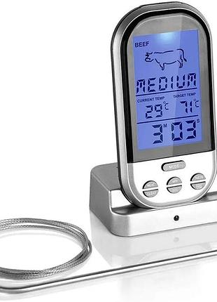 Термометр multi-function electronic hygrometer t-808 цифровий