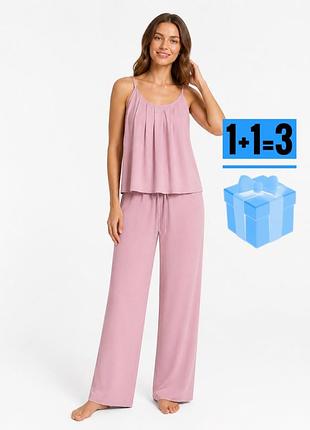 🥰 костюм брюки + майка shein l
