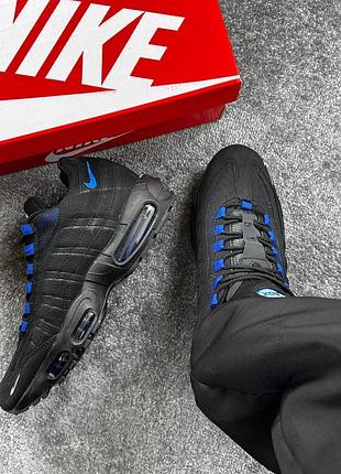 Nike air max 95 black blue