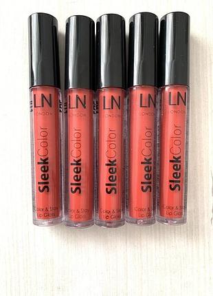Блеск для губ ln professional sleek color ) тон 220