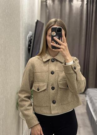Скорочено пальто піджак zara