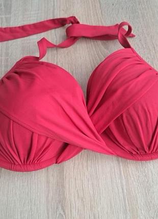 Червоний верх до купальника бюстгальтер m&amp;s 75f