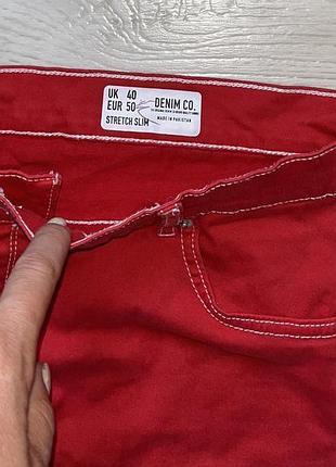 Шорты джинсовые большие 3xl 18р. 36p стрейч 4