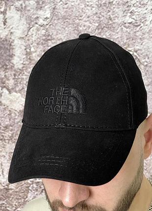 Кепка бейсболка the north face чорна