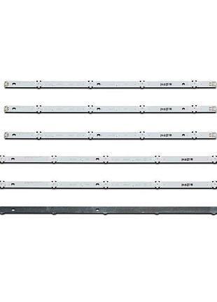 Led підсвітка lg tv 49" 17y 49uj65_a/b_27led_rev00_160623 49uj65 a/b-type 49lh61 49lj65 a+b 6шт.