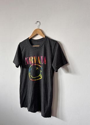 Котонова футболка nirvana🌿
