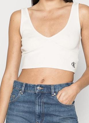Кроп-топ жіночий calvin klein jeans s