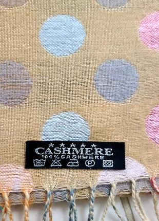 Кашемировый палантин cashmere4 фото