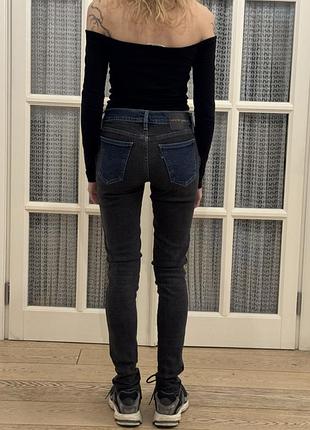 Двоколірні джинси levi’s