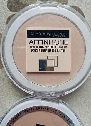 Maybelline пудра для обличчя тон 20