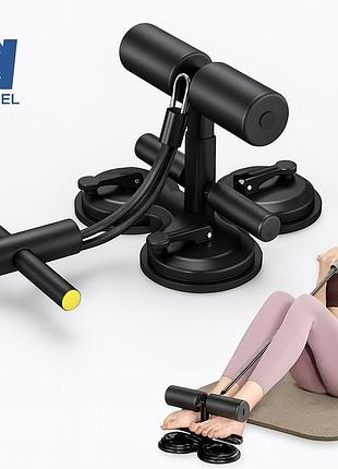 Багатофункціональний упор для преса на присоску sit up bar з регулюванням висоти тренажер для дому top shop ua_