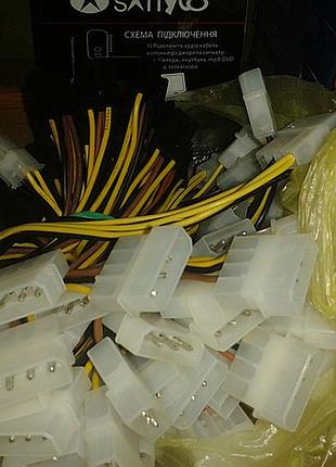 Кабель питания видеокарты 2 molex - 6-pin 2