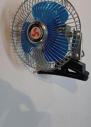 Вентилятор автомобильный 6" 15,2 см метал. 12v