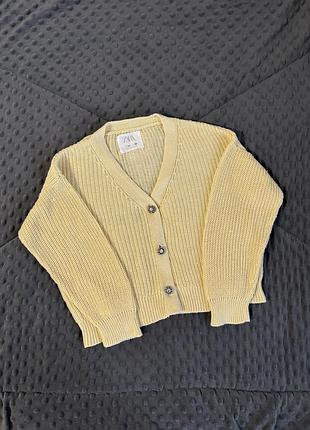 Кофта кардиган zara 6/7 років для дівчинки 116-122 см