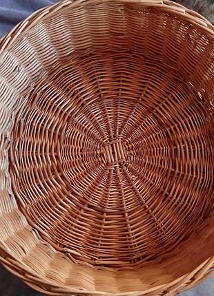 Корзина из лозы для цветов, интерьера, для животных 57х25, итальялия.