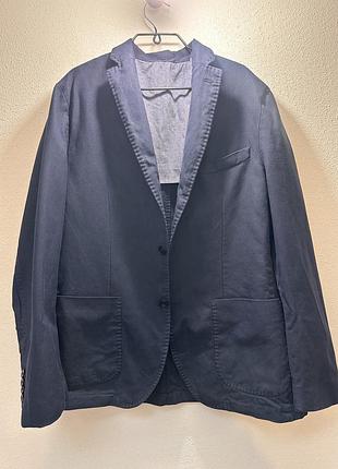 Піджак чоловічий лляний massimo dutti