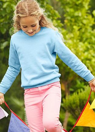 Дитячий класичний светр classic set-in sweat kids 62-041-0