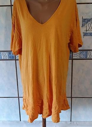 Женская коттоновая футболка 👕