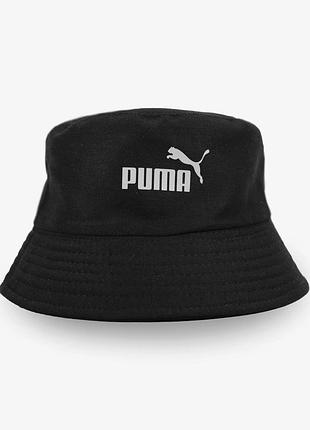Панама однотонна універсальна puma бавовна чорний