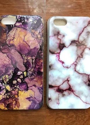 Силиконовый глянцевый чехол для iphone 5/5s