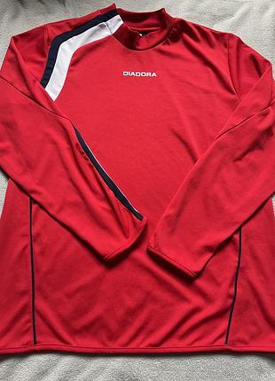 Мужской лонгслив кофта diadora