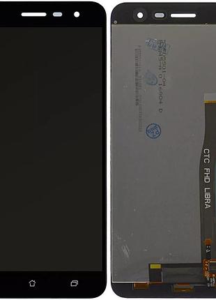 Дисплей asus zenfone 3 ze552kl (z012db, z012d, z012da, z012dc, z012s, z012de) с тачскрином чорний