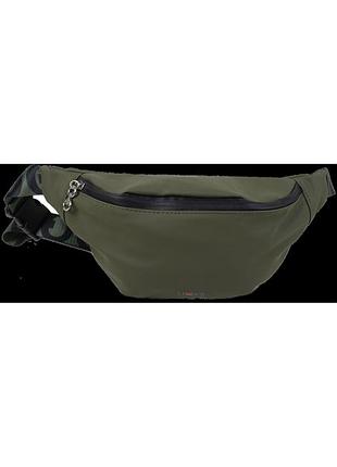 Женская поясная сумка, бананка looks hip bag by wolfgang joop хаки